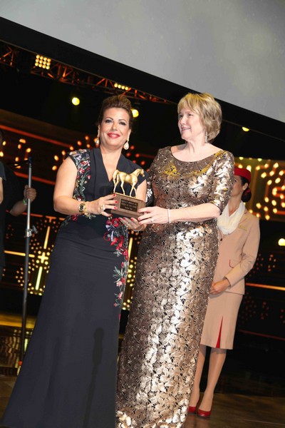 HH Sheikha Fatima BintMubarak Darley lifetime achievement award